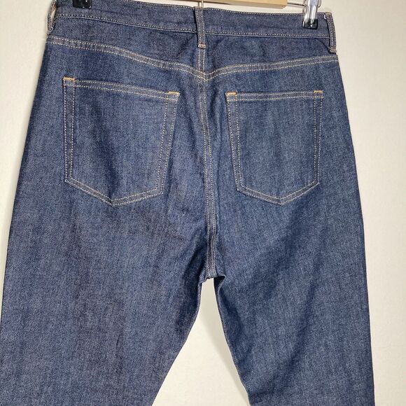 Everlane High Rise Dark Blue Jeans - Picture 8 of 12